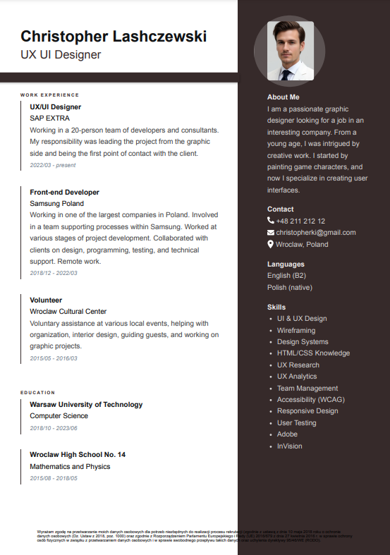 Resume Template Preview