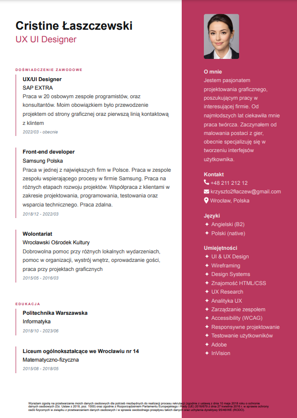 Resume Template Preview