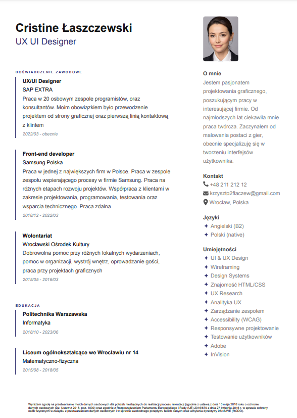 Resume Template Preview